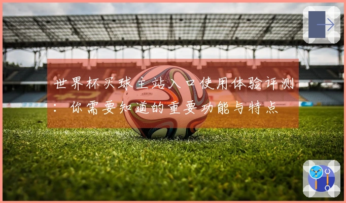 世界杯买球主站入口使用体验评测：你需要知道的重要功能与特点